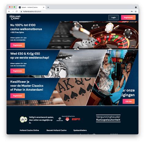 holland casino online 2018